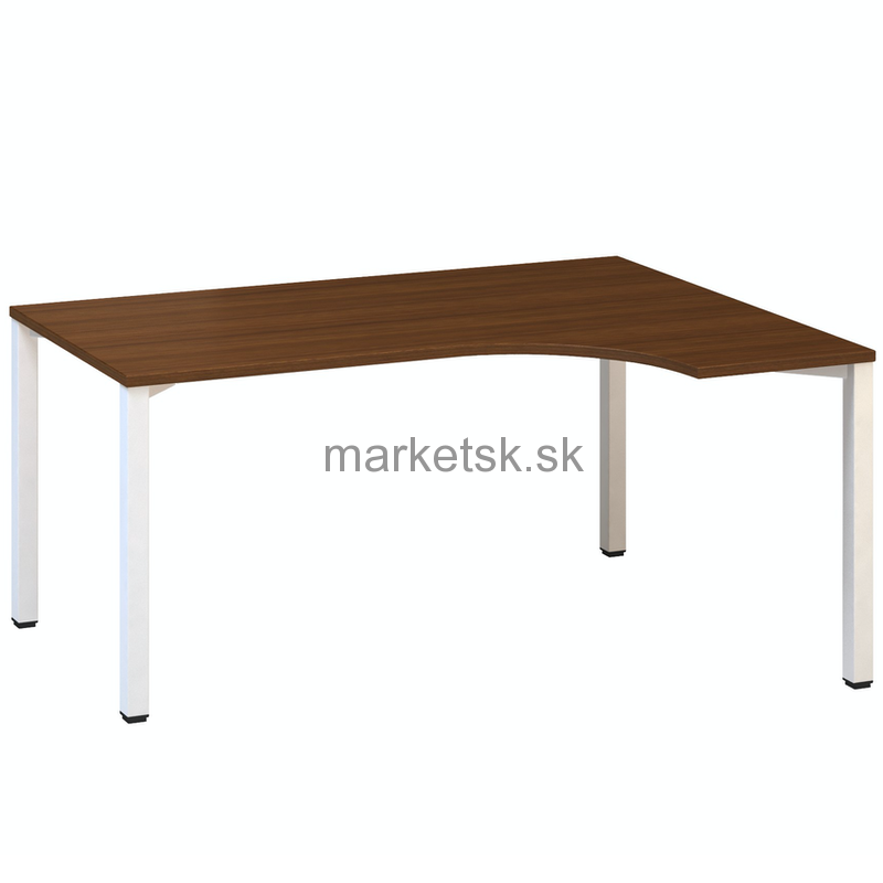 Kancelársky stôl W18P - 180 x 80-120 x 74 cm